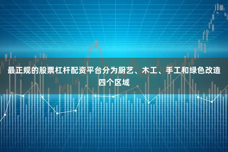 最正规的股票杠杆配资平台分为厨艺、木工、手工和绿色改造四个区域