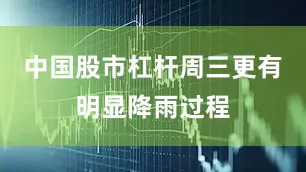 中国股市杠杆周三更有明显降雨过程